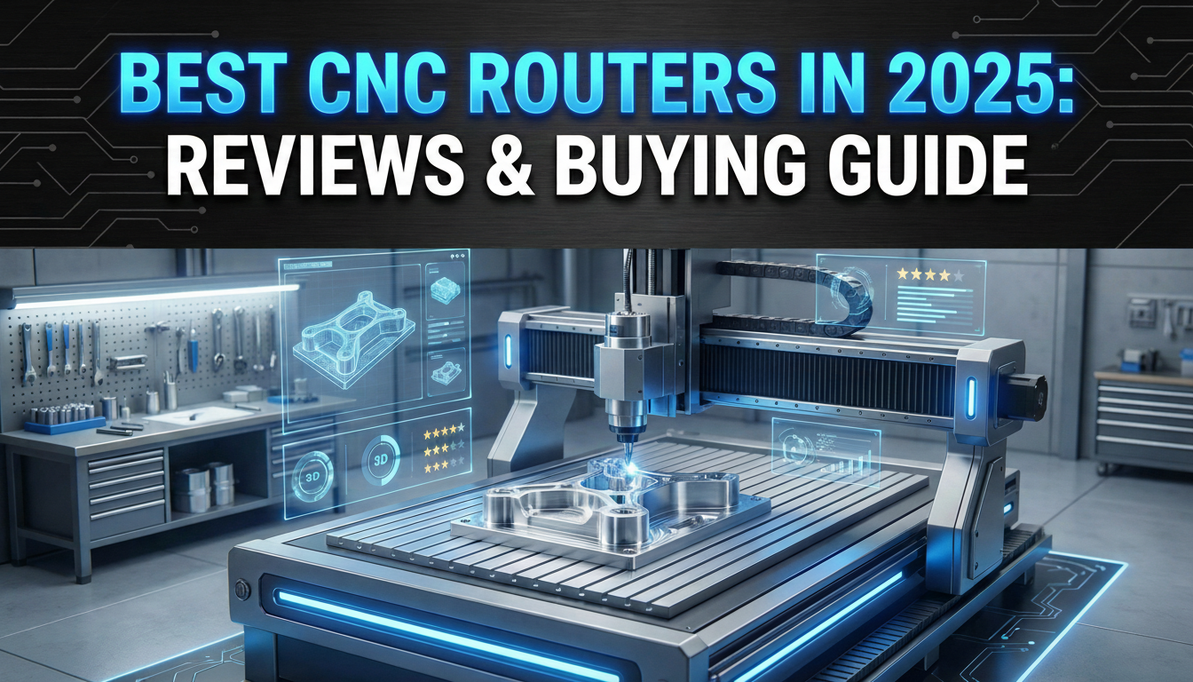 Best CNC Routers in 2025: Reviews & Buying Guide