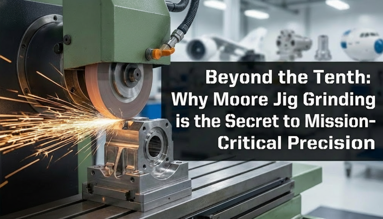 Beyond the Tenth: Why Moore Jig Grinding is the Secret to Mission-Critical Precision