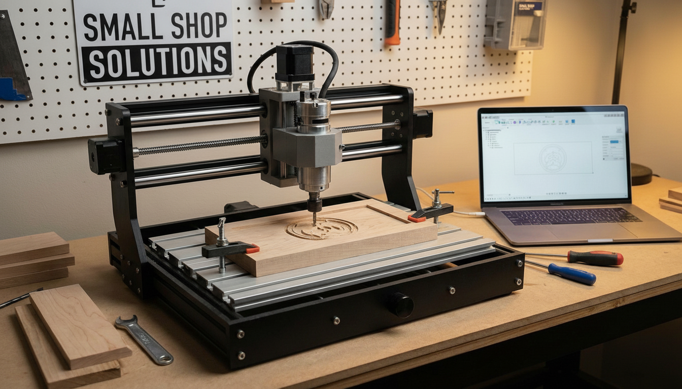 Desktop CNC Routers: Compact Machines for Small Shops