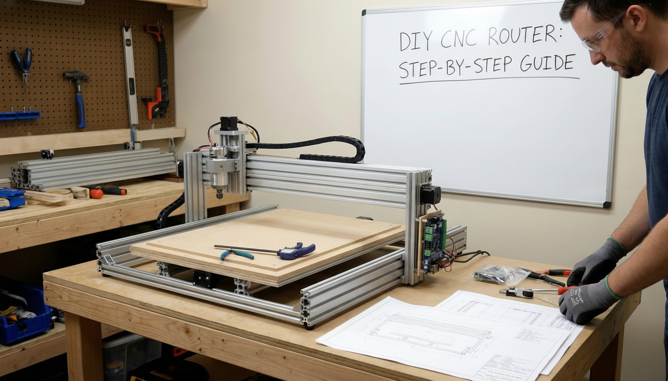 How to Build a DIY CNC Router: Step-by-Step Guide
