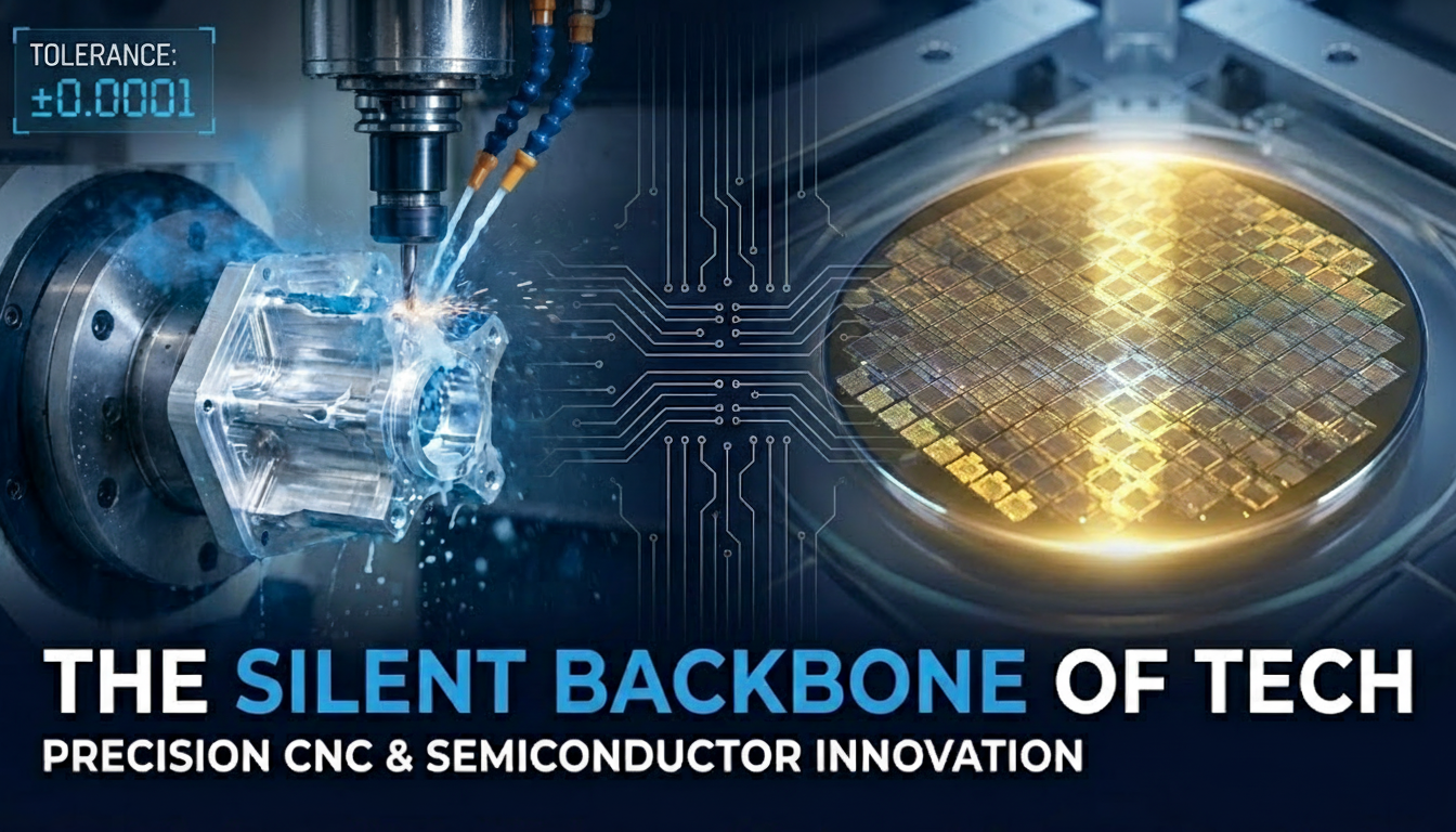 The Silent Backbone of Tech: Why Precision CNC Machining is the Key to Semiconductor Innovation