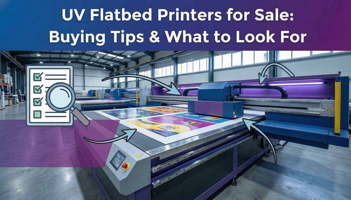 UV Flatbed Printers for Sale: Buying Tips & What to Look For